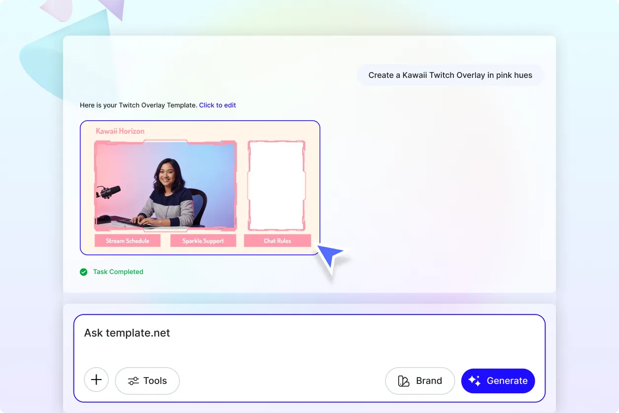 Free AI Twitch Overlay Generator, Create Twitch Overlay Images Online [ No Signup ]